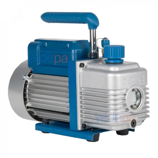 Value VE 115N Vakum Pompası – Tek Kademe, 1/4 HP, 51 L/dk (1,8 CFM), 150 Mikron | Klima ve Buzdolabı İçin
