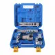 Value VFT-808L-MIS Eksantrik Havşa Açma Seti (Metrik 6-19 mm + İnç 1/4-3/4, VTC-32 Boru Kesicili, Çantalı)