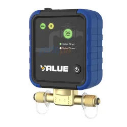 Value VSV1 Akıllı Soğutucu Gaz Vanası (Bluetooth + Hi VALUE App, VRS2A Tartı ile Otomatik Şarj, A2L/R32 Uyumlu)