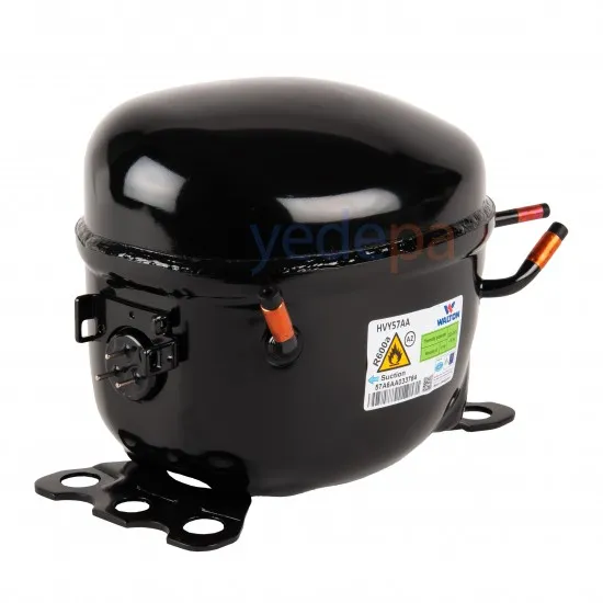 Walton HVY57AA 1/5 HP R600a Düşük Gürültülü Ev Tipi Soğutma Kompresörü – 88.3W Soğutma Kapasiteli, Yüksek Verimli ve Çevre Dostu