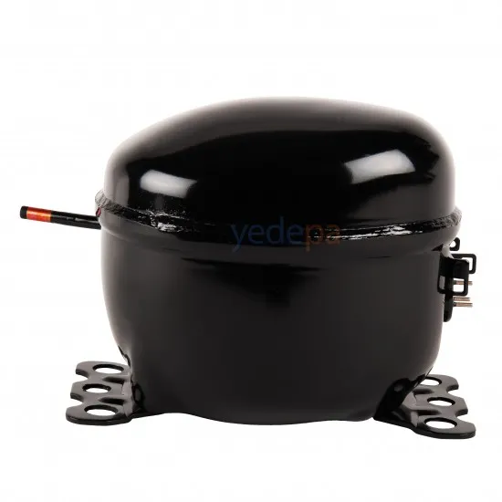 Walton HVY57AA 1/5 HP R600a Düşük Gürültülü Ev Tipi Soğutma Kompresörü – 88.3W Soğutma Kapasiteli, Yüksek Verimli ve Çevre Dostu