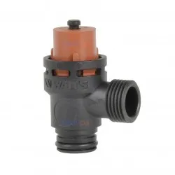 Watts Plastik Kombi Emniyet Ventili 1/2" | Bosch, Buderus, Eca, Vaillant, Viessmann, Ferroli Uyumlu