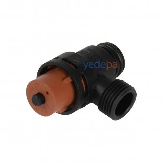 Watts Plastik Kombi Emniyet Ventili 1/2" | Bosch, Buderus, Eca, Vaillant, Viessmann, Ferroli Uyumlu