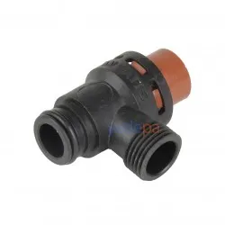 Watts Plastik Kombi Emniyet Ventili 1/2" | Bosch, Buderus, Eca, Vaillant, Viessmann, Ferroli Uyumlu