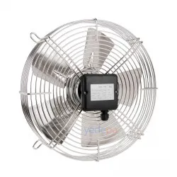 Wento RFC4-045 XLB (SS) 450 mm Paslanmaz Emici Aksiyel Fan – 1.380 Devir, 250W, 4.800 m³/h