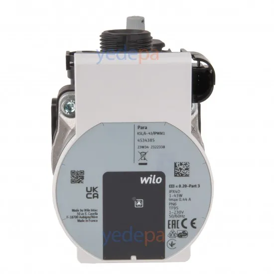Wilo Para KSL 15/6 Kombi Sirkülasyon Pompası - KSL/6-43 IPWM1 (43W)