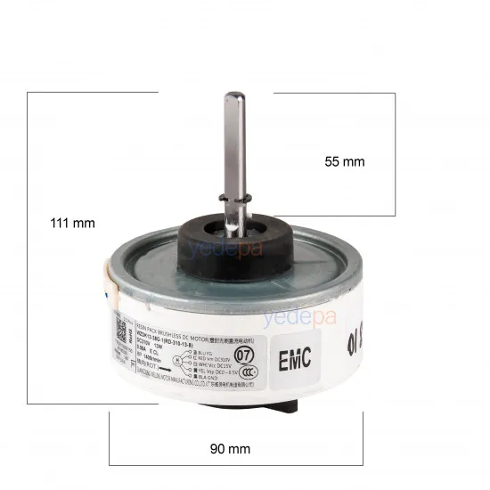 WZDK13-38G-1 Midea İnverter Klima İç Ünite Fan Motoru