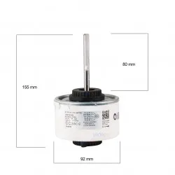 WZDK58-38G / ZKFP-58-8-1-5 Klima İç Ünite DC Fan Motoru (58W, Midea, Beko, Arçelik Uyumlu)