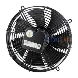 Ziehl-Abegg FN025-6IK.0E.V7 Aksiyal Fan - Almanya Üretimi, 220V, 0.23kW, 3250 RPM, 250mm Fan Çapı, 2.250 m³/h Hava Debisi