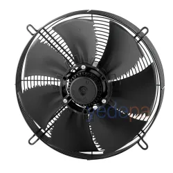 Ziehl-Abegg FN040-4EK.0F.V7P1 Aksiyal Fan - 230V, 400mm Fan Çapı, 5.500 m³/h Hava Debisi, 1340 RPM, Emme Yönlü - Art. 152728