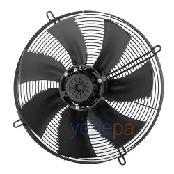 Ziehl-Abegg FN045-4EW.2F.A7P2 Aksiyal Fan - 230V, 450mm Fan Çapı, 5.400 m³/h Hava Debisi, 1290 RPM, Üfleme Yönlü - Art. 141711