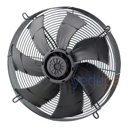 Ziehl-Abegg FN045-4EK.2F.V7P2 Aksiyal Fan - 230V, 450mm Fan Çapı, 6.700 m³/h Hava Debisi, 1290 RPM, Emme Yönlü - Art. 141715
