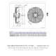 Ziehl-Abegg FN045-VDK.2F.V7P2 Aksiyal Fan (170368) – 450 mm, 400V Trifaze, Çift Devir (1280/970 rpm)
