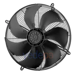 Ziehl-Abegg FN050-4EK.4I.V7P1 Aksiyal Fan - 230V, 500mm Fan Çapı, 8.900 m³/h Hava Debisi, 1240 RPM, Emme Yönlü - Art. 175052