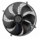 Ziehl-Abegg FN050-6EK.4F.V7P1 Aksiyal Fan (154149) – 500 mm, 230V, 900 Devir, 5.770 m³/h
