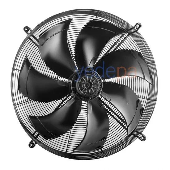 Ziehl-Abegg FN063-6EK.4I.V7P1 Aksiyal Fan - 230V, 630mm Fan Çapı, 11.000 m³/h Hava Debisi, 870 RPM, Emme Yönlü - Art. 154150