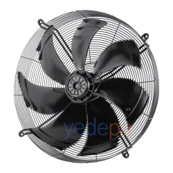 Ziehl-Abegg FN063-SDK.4I.V7P1 Aksiyal Fan - 380V, 630mm Fan Çapı, 11.250 m³/h Hava Debisi, 900 RPM, Emme Yönlü - Art. 153977