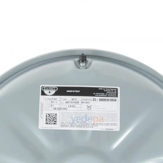 Zilmet Kombi Genleşme Tankı 8 Litre M14 – Baxi, Baymak, Westen Uyumlu