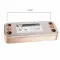 Zilmet 17B1901206 Combi Boiler Plate Heat Exchanger 12 Plates - ECA, Bosch, Viessmann Compatible