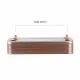 Zilmet Kombi Plakalı Eşanjör 14 Plaka – 17B1901426, 148 mm | ECA Confeo, Ferroli Divatop, Viessmann Vitopend, Ariston Uno, Biasi, Fondital Uyumlu