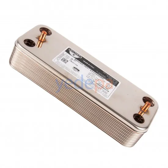 Zilmet Kombi Plakalı Eşanjör 14 Plaka - 17B2071406, Demirdöküm Aden, Baxi, Ariston Uyumlu