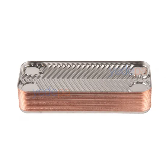 Zilmet Kombi Plakalı Eşanjör 16 Plaka – 17B1901601, 148 mm, 28 kW | Beretta R8037, Riello 4364201, Arçelik Uyumlu