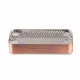 Zilmet Kombi Plakalı Eşanjör 16 Plaka – 17B1901601, 148 mm, 28 kW | Beretta R8037, Riello 4364201, Arçelik Uyumlu
