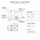 Zingfa QL62 Hermetik Kompresör – 3 HP, R404A, LBP, Monofaze 220 V, 2.708 W
