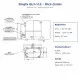 Zingfa QL3-112 Hermetik Kompresör – 5 HP, R404A, LBP, Trifaze 380 V, 4.350 W