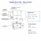 Zingfa QL3-145 Hermetik Kompresör – 8 HP, R404A, LBP, Trifaze 380 V, 5.980 W