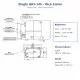 Zingfa QR3-145 Hermetik Kompresör – 8 HP, R404A, Trifaze 380 V, 20.220 W