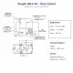 Zingfa QR3-58 Hermetik Kompresör – 2,5 HP, R404A, Trifaze 380 V, 7.967 W