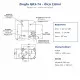 Zingfa QR3-74 Hermetik Kompresör – 3 HP, R404A, Trifaze 380 V, 9.984 W