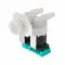 Çamaşır Makinası İkili Su Giriş Vanası 180° Plastik Braketli 10,50mm
