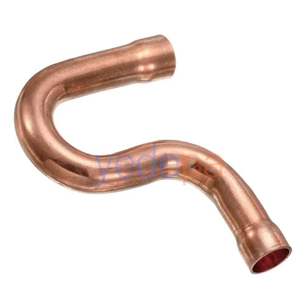 5/8" (15 mm) Bakır Lup (P-Trap) | Yoğuşma Suyu Tahliye Borusu - Yüksek Basınç Dayanımlı