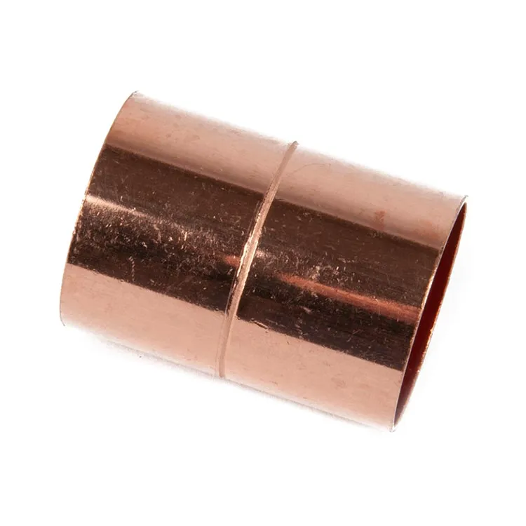 Bakır Bağlantı Manşon 1/4" - 6 mm | Yüksek Basınç Dayanımlı Lehimlenebilir Boru Birleştirme Aparatı