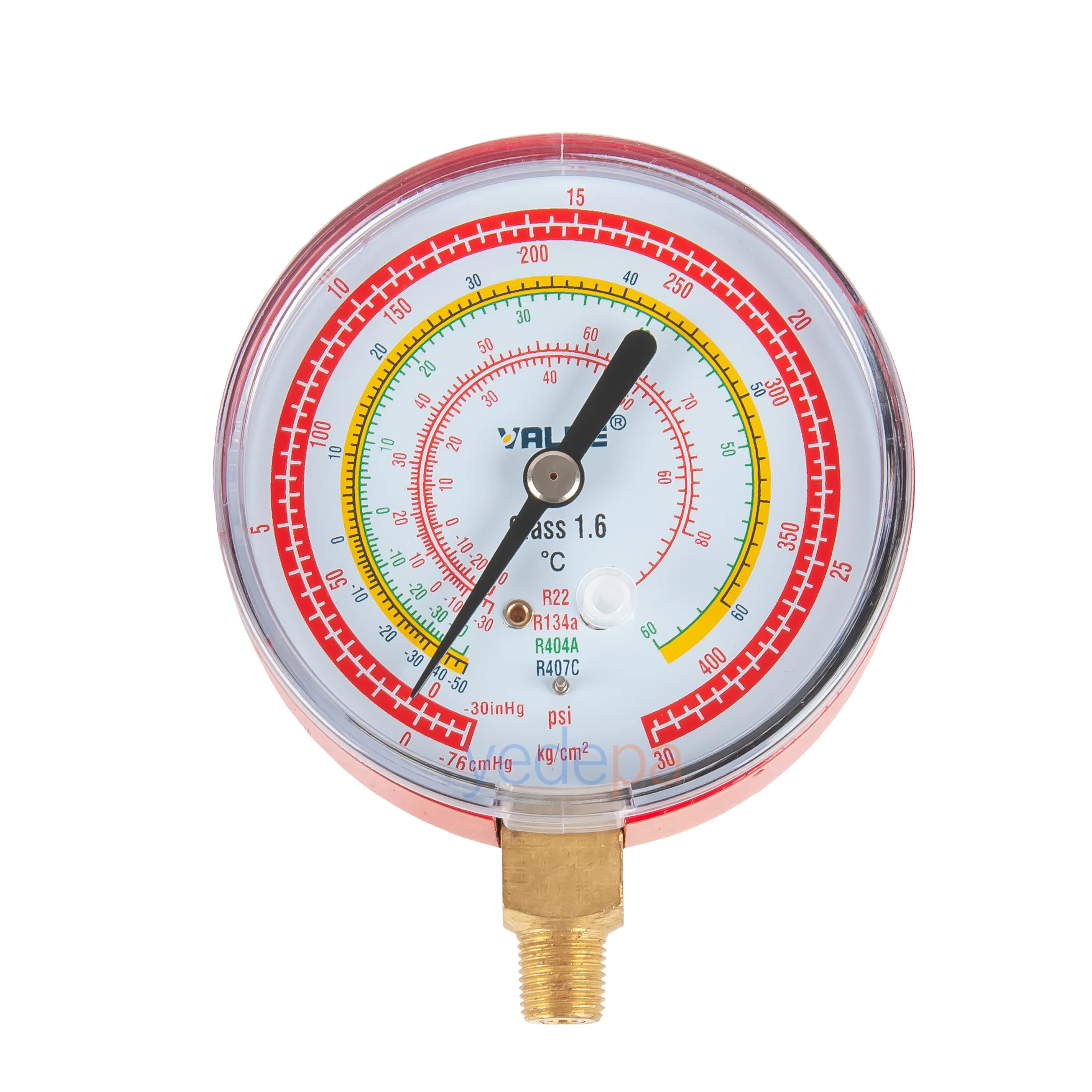 Value Ø80 Yüksek Basınç Manifold Saati R410/407/22/134