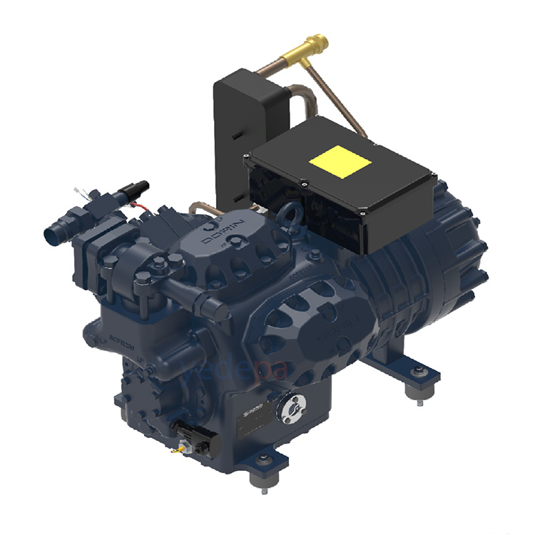 Dorin Çift Kademeli 2S-H6500 Semi Hermetik Kompresör