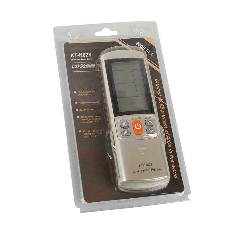 Kt-N898 Universal Klima Kumandası Gri