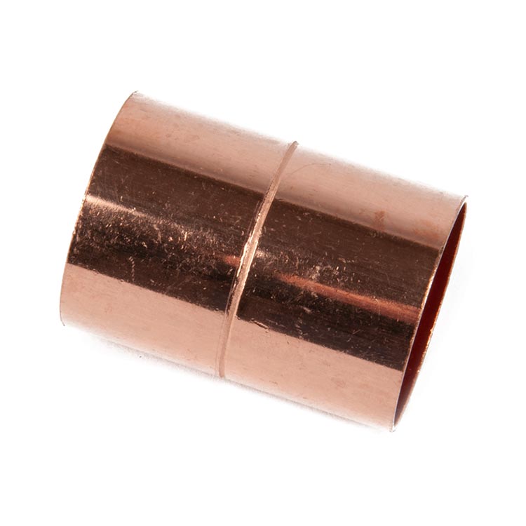 Bakır Bağlantı Manşon 1/4" - 6 mm | Yüksek Basınç Dayanımlı Lehimlenebilir Boru Birleştirme Aparatı