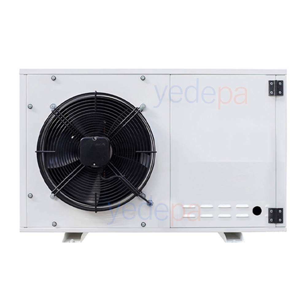 7 Hp Tecumseh კომპრესორიანი ეკო სერიის სამაცივრო აგრეგატის კონდენსატორული გარე ბლოკი