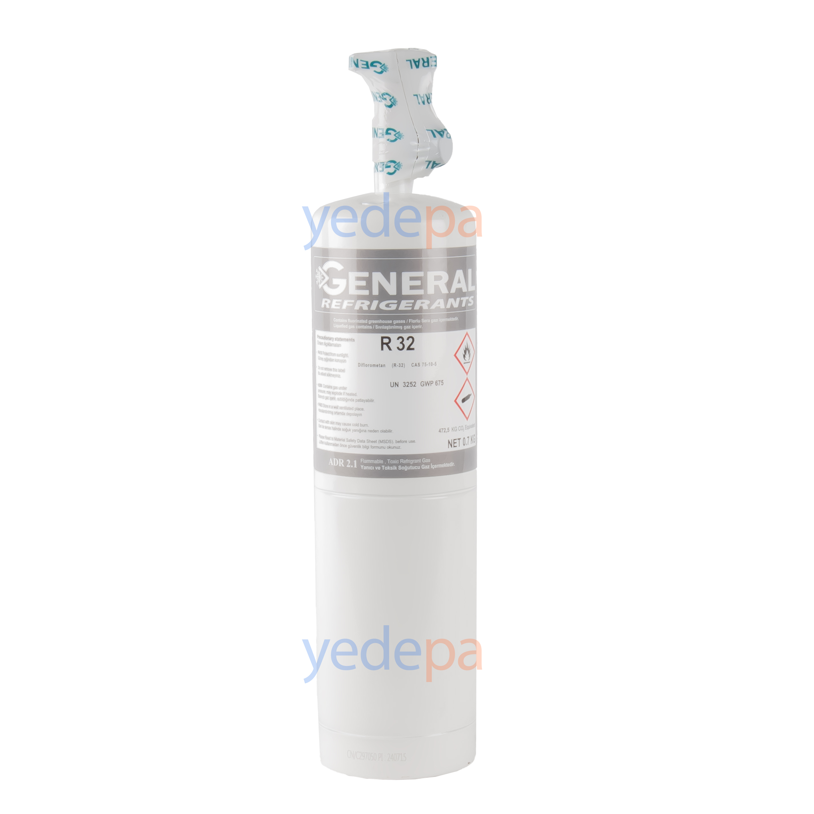 R32 Klima Soğutucu Gaz 700 g