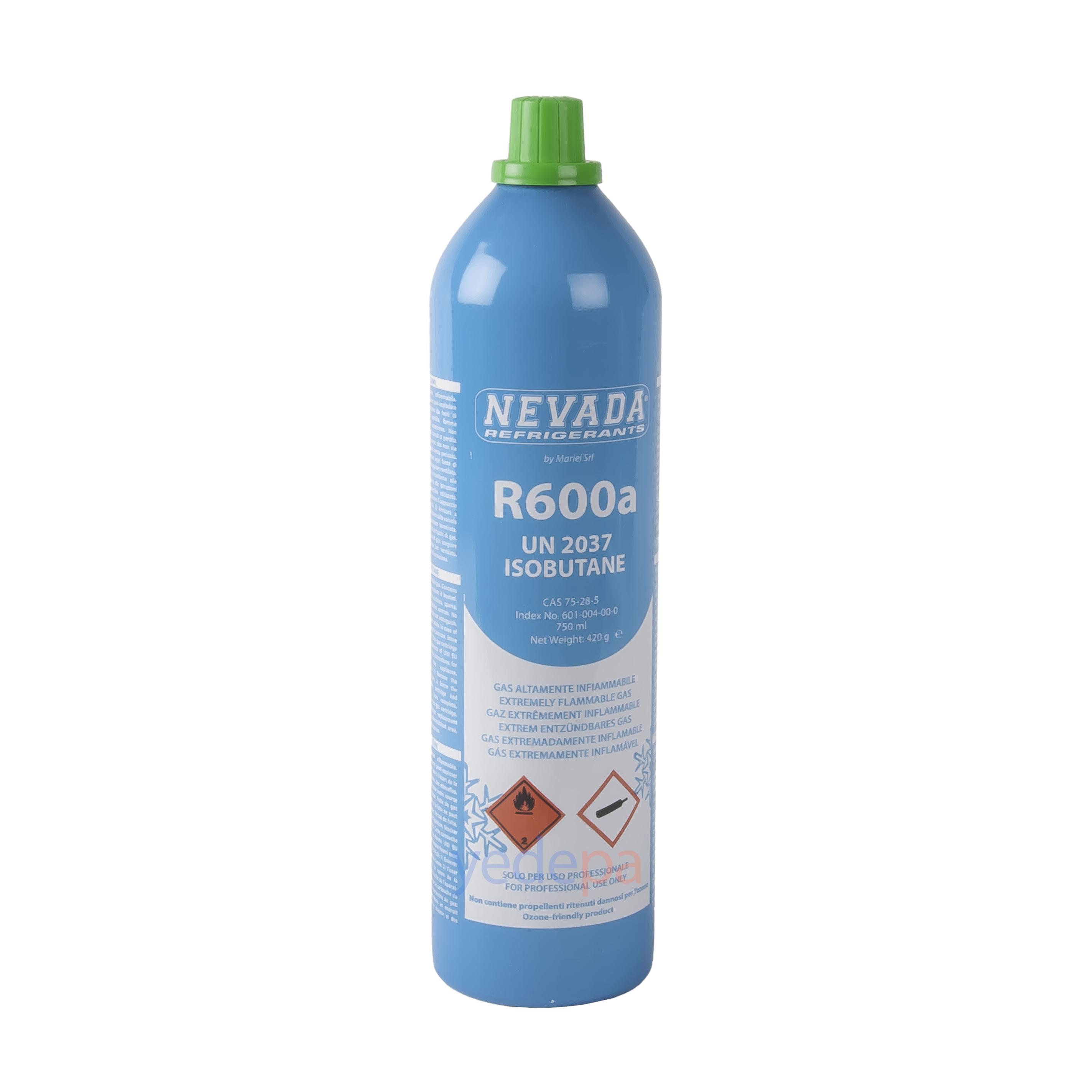 Nevada R600a İzobütan Soğutucu Gaz
