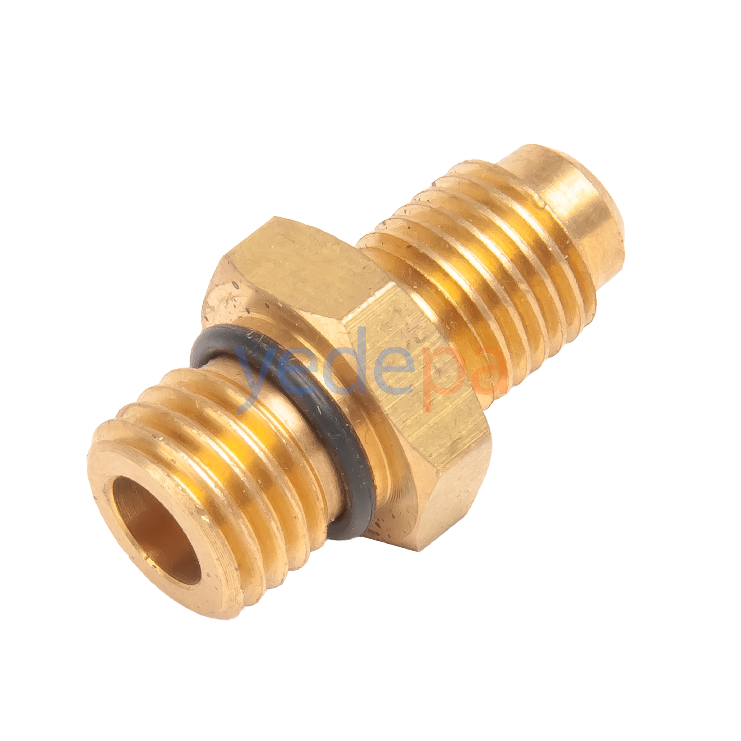 Value 1234YF ავტო შლანგის მიერთების ადაპტერი 1/4" - M12 (რეზინის კოლცოთი)